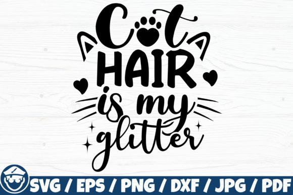 Cat Hair Is My Glitter Embroidery Review