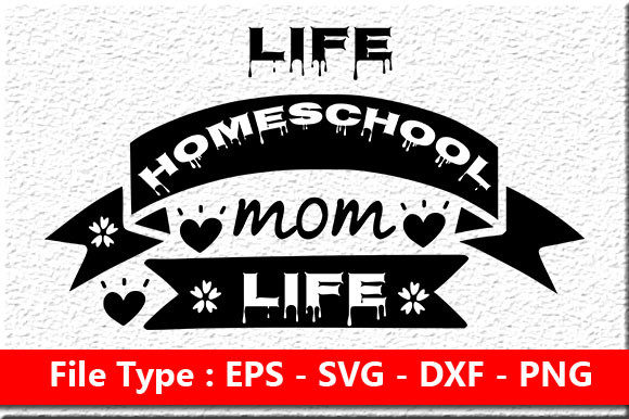 Homeschool Mom Quote Design, Homeschool